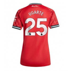 Fotbalové Dres Manchester United Manuel Ugarte #25 Dámské Domácí Oblečení 2025-26 Krátký Rukáv